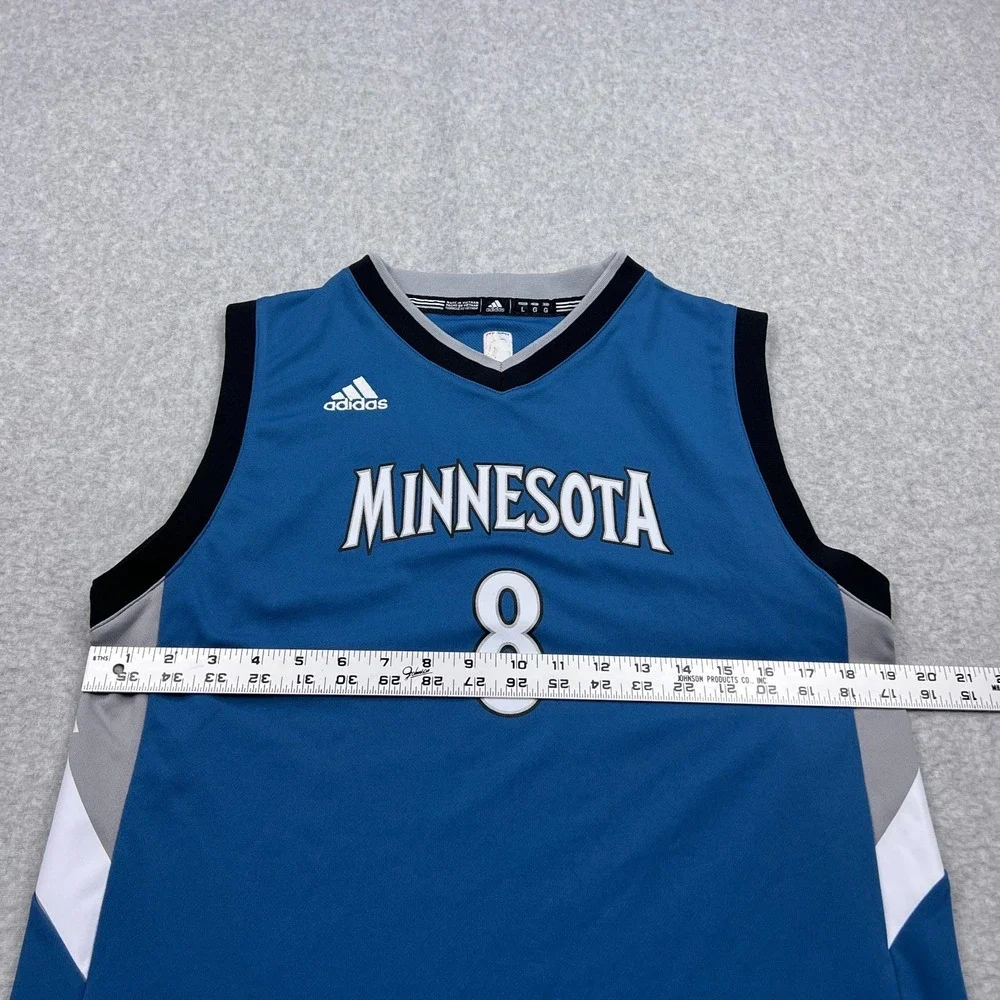 Minnesota Timberwolves Jersey Youth Large Blue NBA‎ Basketball Adidas LaVine #8